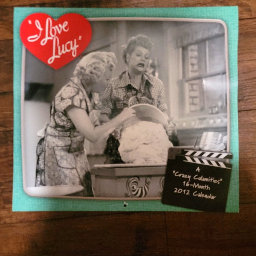 I LOVE LUCY 2012 collector calendar